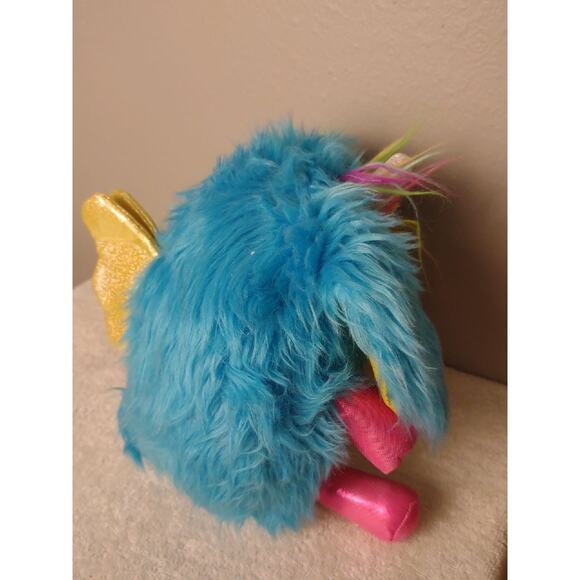 Zuru Rainbocorns blue bunny plush stuffed animal silver belly no eggshell - Picture 4 of 5